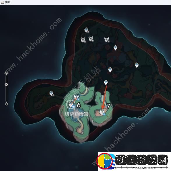 原神4.6枫丹锄地路线图